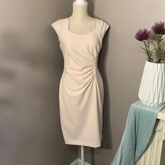Calvin Klein | Dresses | Light Pink Calvin Klein Work Dress Size 8 |  Poshmark